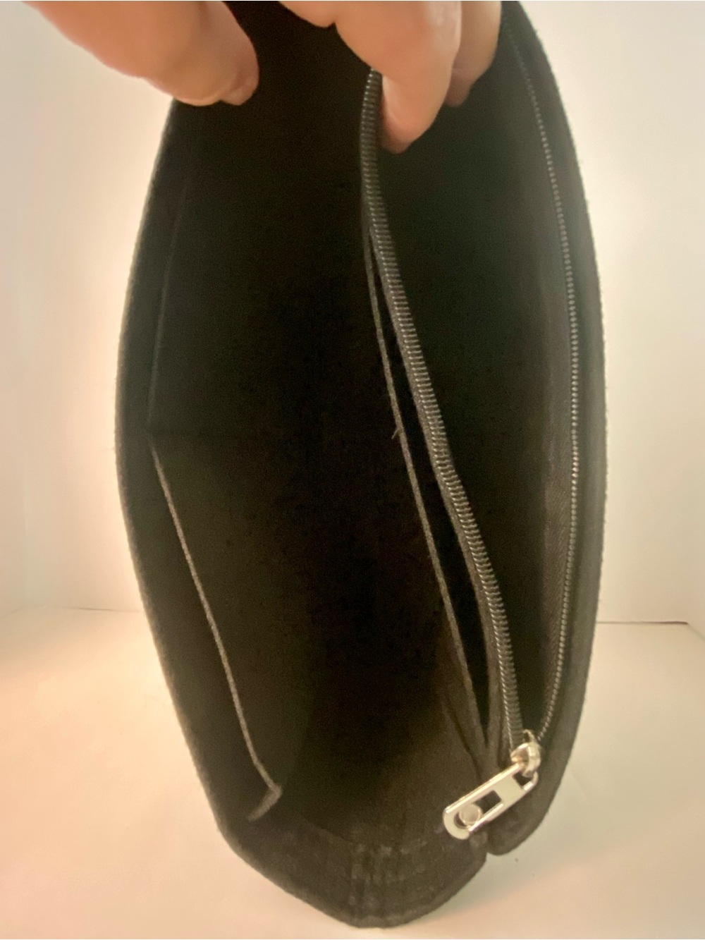 Black 11x3” Handbag Organizer